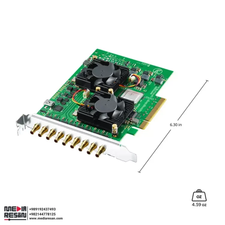 کارت کپچر و پلی بک Blackmagic Decklink Quad 2