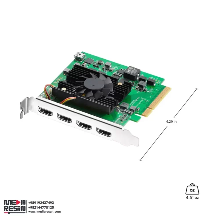 کارت کپچر Blackmagic DeckLink Quad HDMI Recorder