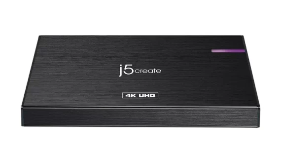 ابعاد کارت کپچر JVA04 HDMI to USB-C