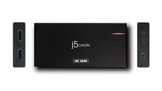 اتصالات کارت کپچر JVA04 HDMI to USB-C