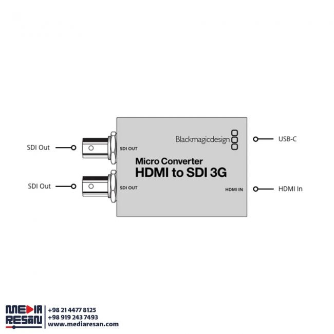کانورتر Micro Converter HDMI to SDI 3G