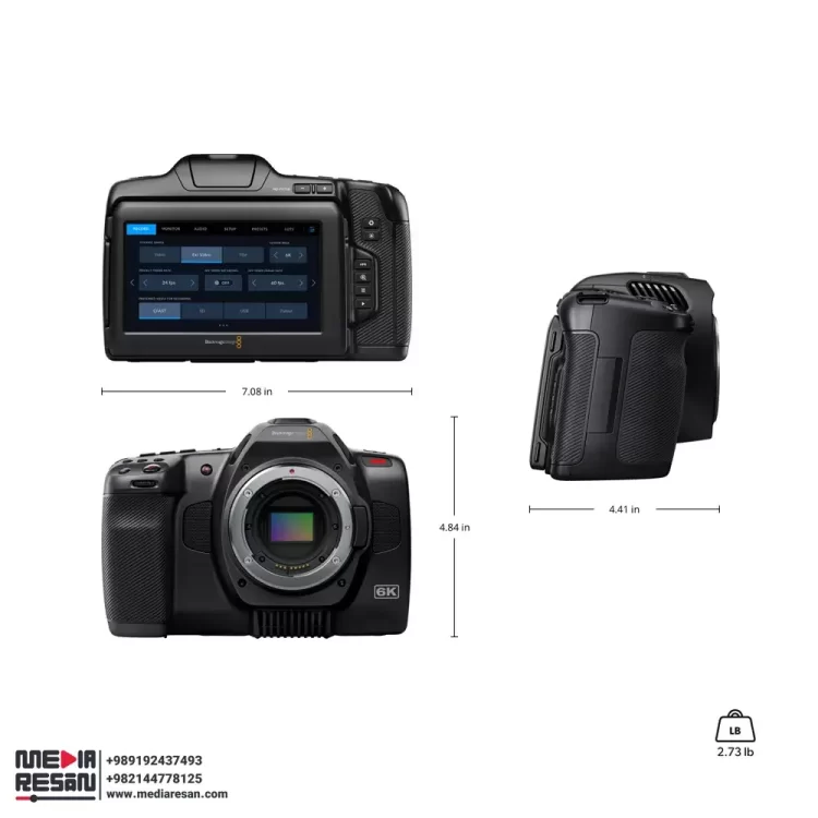 دوربین Blackmagic Pocket Cinema Camera 6K Pro