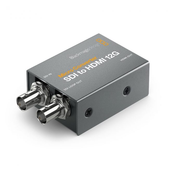 نمای کلی کانورتر Micro Converter SDI to HDMI 12G