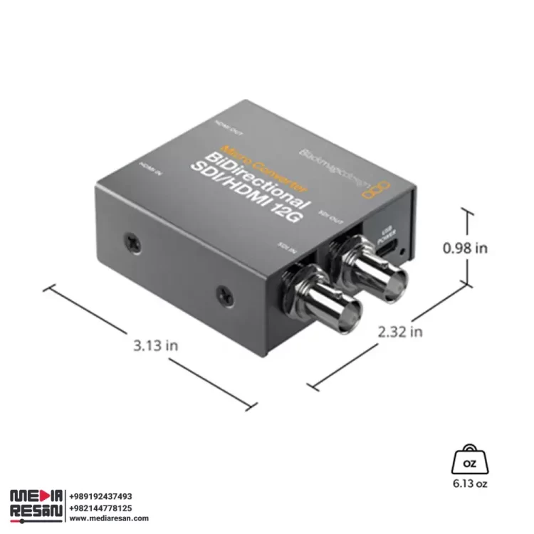 کانورتر Blackmagic Micro Converter Bidirectional SDI/HDMI 12G