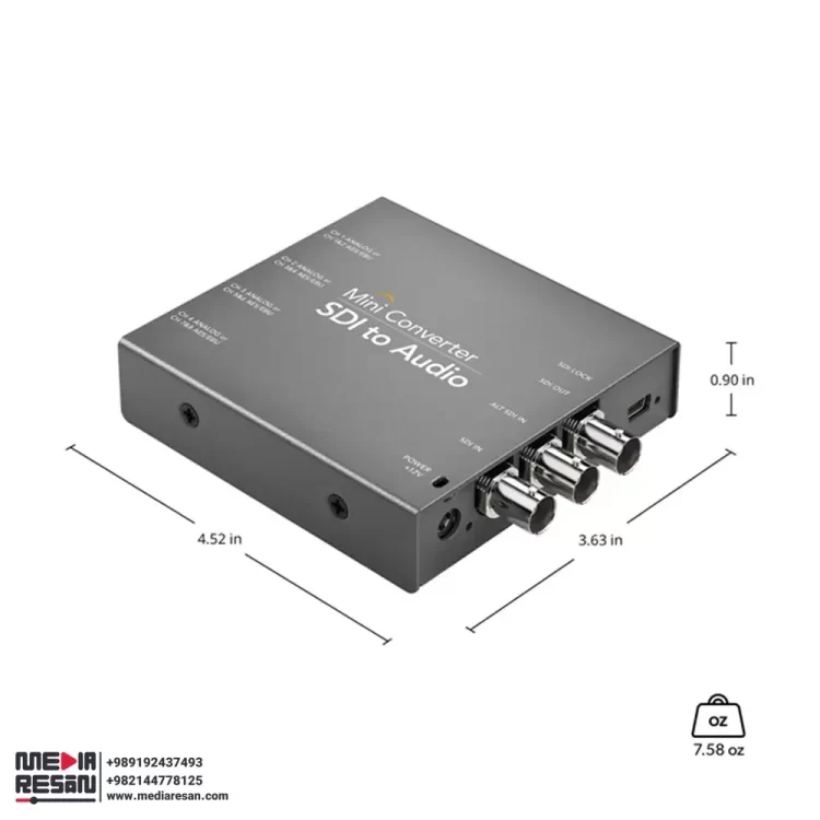 کانورتر Blackmagic Mini Converter SDI to Audio
