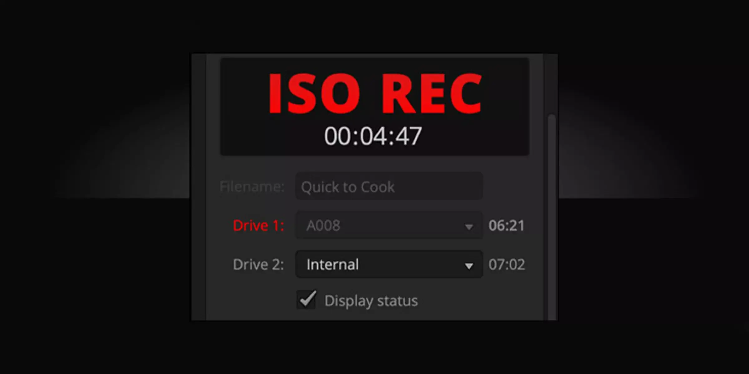 رکورد جداگانه در مدل ATEM Television Studio HD8 ISO - میکسر تصویر با ISO REC