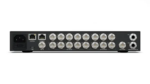 نمای اتصالات و پشت میکسر تصویر Blackmagic ATEM 1 M/E Constellation 4K