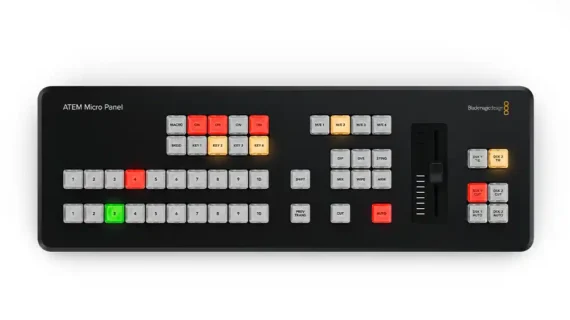کلید های پنل میکسر تصویر ATEM Micro Panel