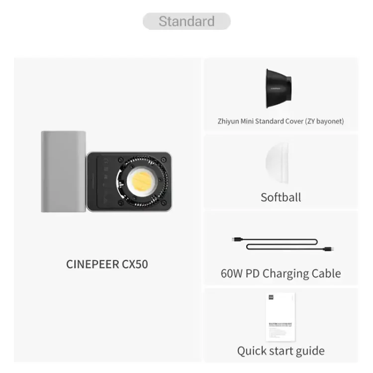 نور ثابت Cinepeer CX50